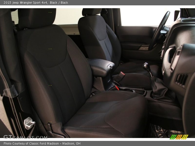Black / Black 2015 Jeep Wrangler Sport 4x4