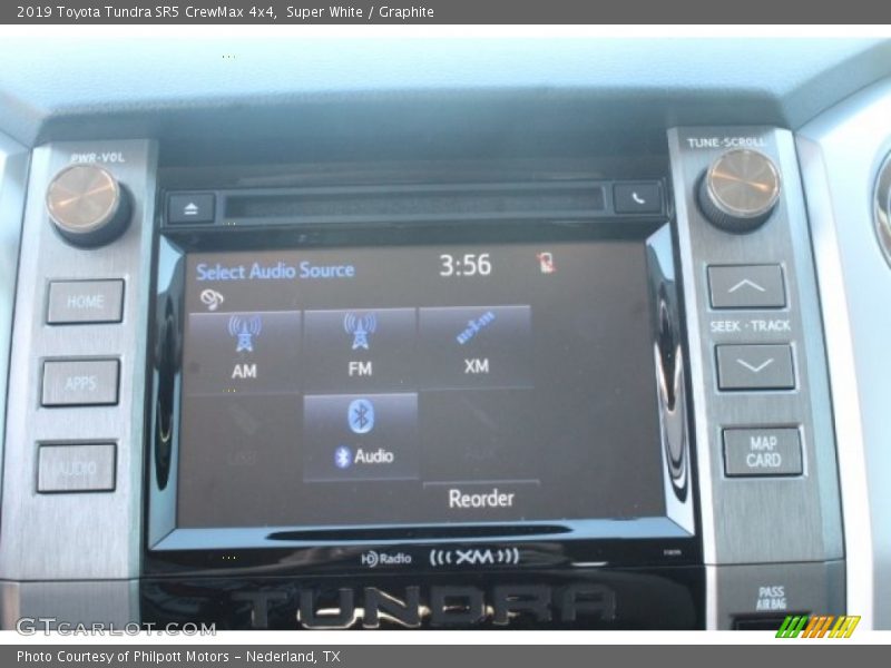 Super White / Graphite 2019 Toyota Tundra SR5 CrewMax 4x4