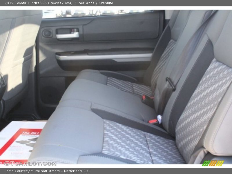 Super White / Graphite 2019 Toyota Tundra SR5 CrewMax 4x4
