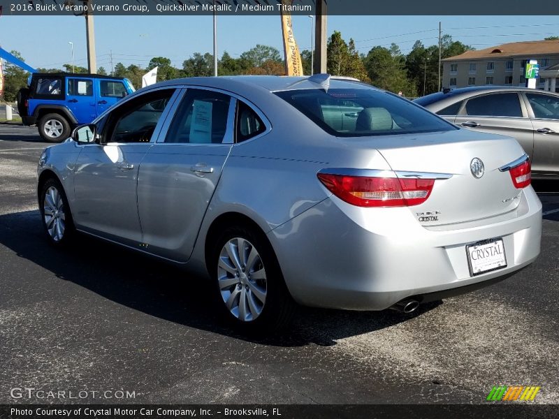 Quicksilver Metallic / Medium Titanium 2016 Buick Verano Verano Group