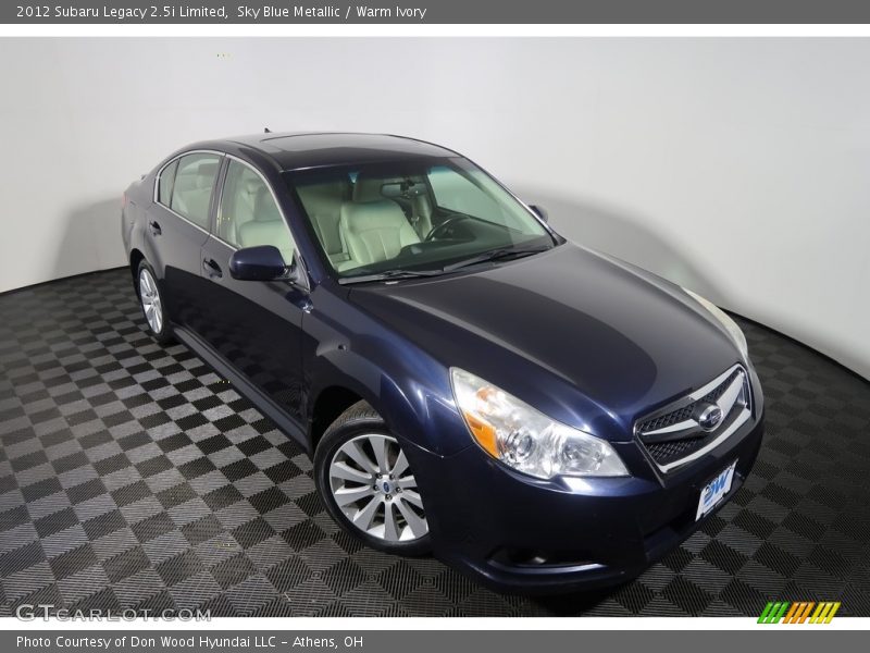 Sky Blue Metallic / Warm Ivory 2012 Subaru Legacy 2.5i Limited