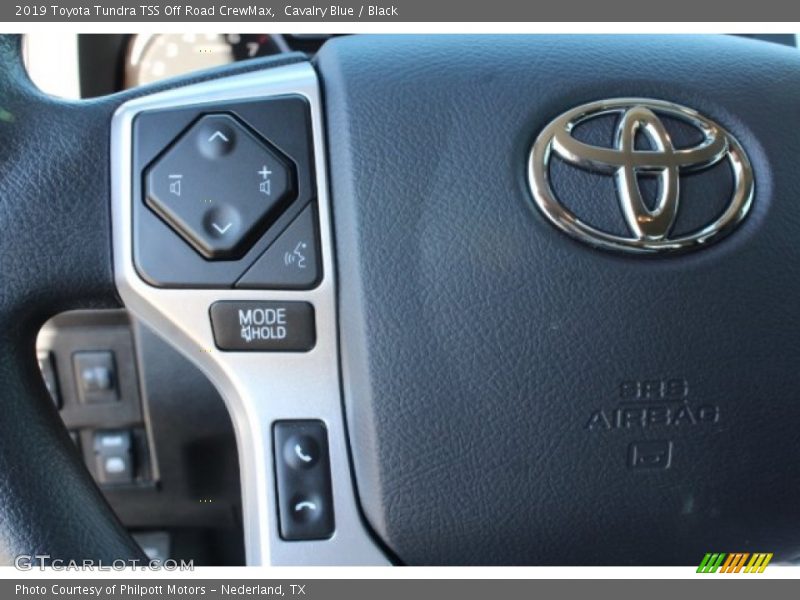 Cavalry Blue / Black 2019 Toyota Tundra TSS Off Road CrewMax