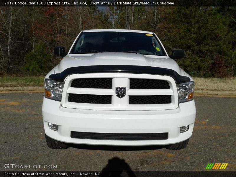 Bright White / Dark Slate Gray/Medium Graystone 2012 Dodge Ram 1500 Express Crew Cab 4x4