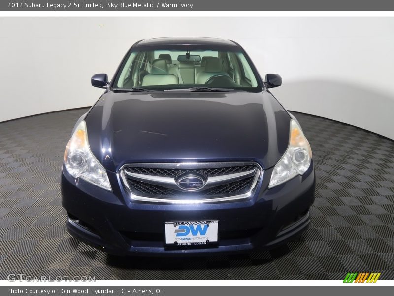 Sky Blue Metallic / Warm Ivory 2012 Subaru Legacy 2.5i Limited