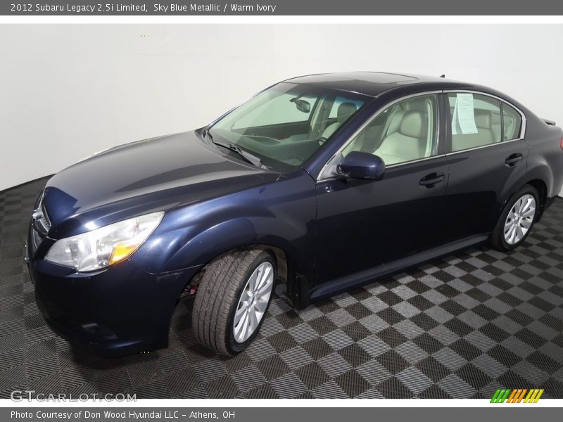 Sky Blue Metallic / Warm Ivory 2012 Subaru Legacy 2.5i Limited