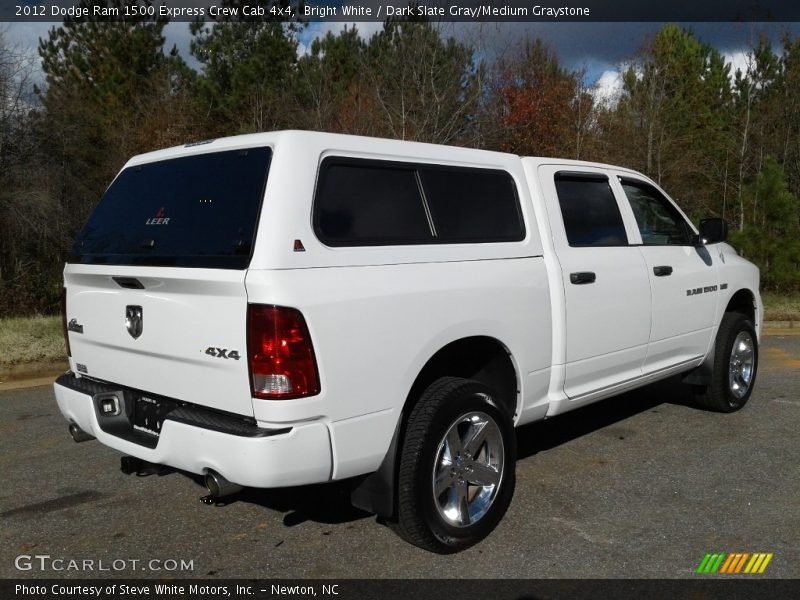 Bright White / Dark Slate Gray/Medium Graystone 2012 Dodge Ram 1500 Express Crew Cab 4x4