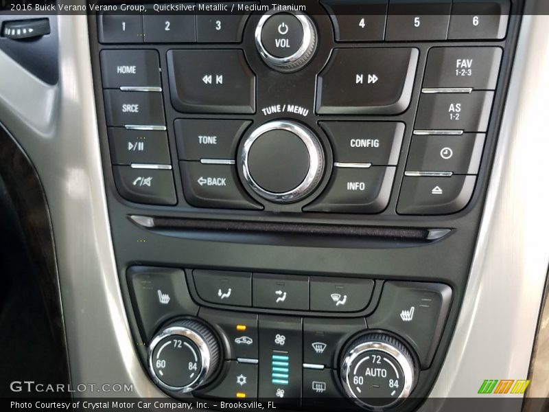 Quicksilver Metallic / Medium Titanium 2016 Buick Verano Verano Group