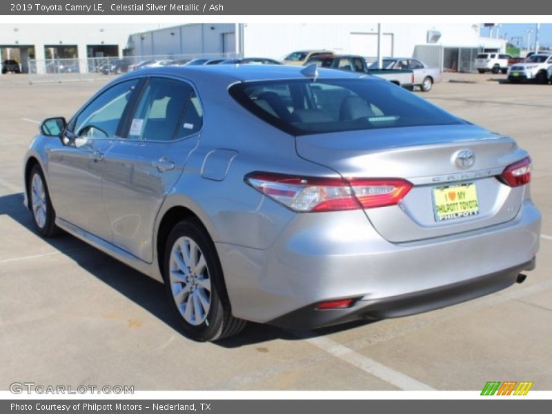 Celestial Silver Metallic / Ash 2019 Toyota Camry LE