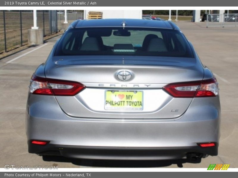 Celestial Silver Metallic / Ash 2019 Toyota Camry LE