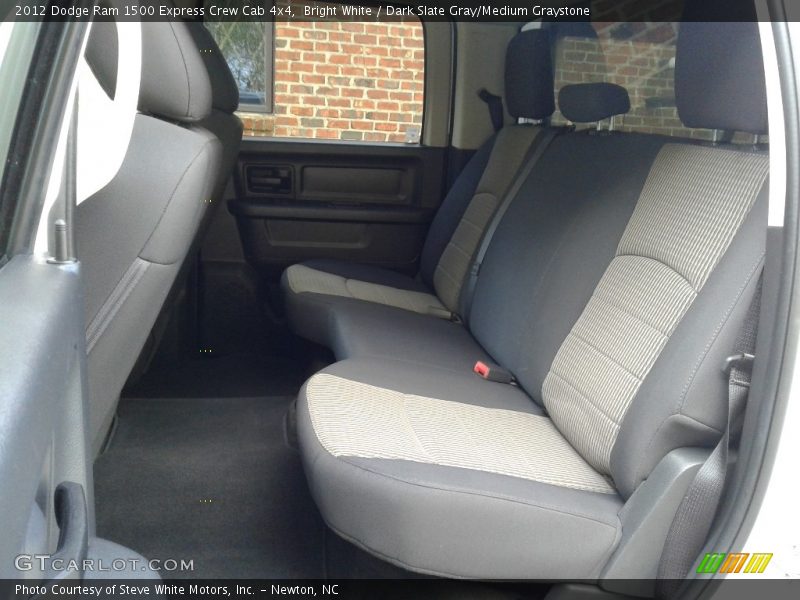 Bright White / Dark Slate Gray/Medium Graystone 2012 Dodge Ram 1500 Express Crew Cab 4x4