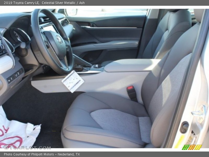 Celestial Silver Metallic / Ash 2019 Toyota Camry LE