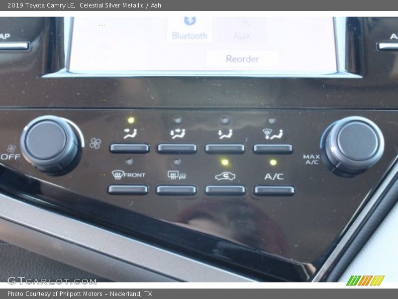 Celestial Silver Metallic / Ash 2019 Toyota Camry LE