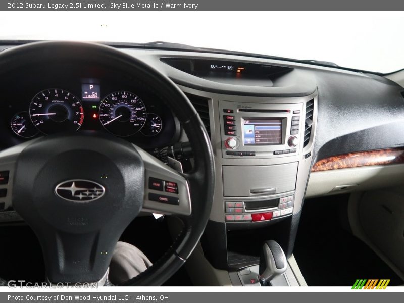 Sky Blue Metallic / Warm Ivory 2012 Subaru Legacy 2.5i Limited