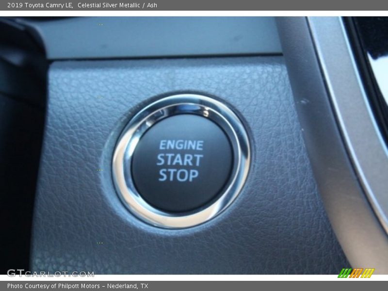 Celestial Silver Metallic / Ash 2019 Toyota Camry LE