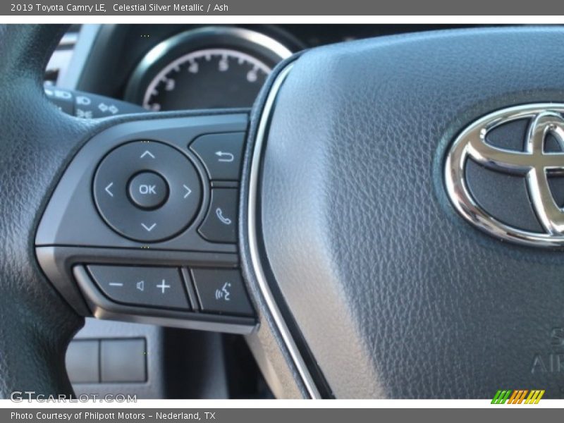 Celestial Silver Metallic / Ash 2019 Toyota Camry LE