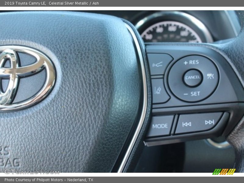 Celestial Silver Metallic / Ash 2019 Toyota Camry LE