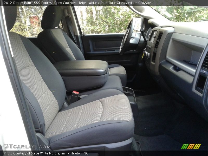 Bright White / Dark Slate Gray/Medium Graystone 2012 Dodge Ram 1500 Express Crew Cab 4x4