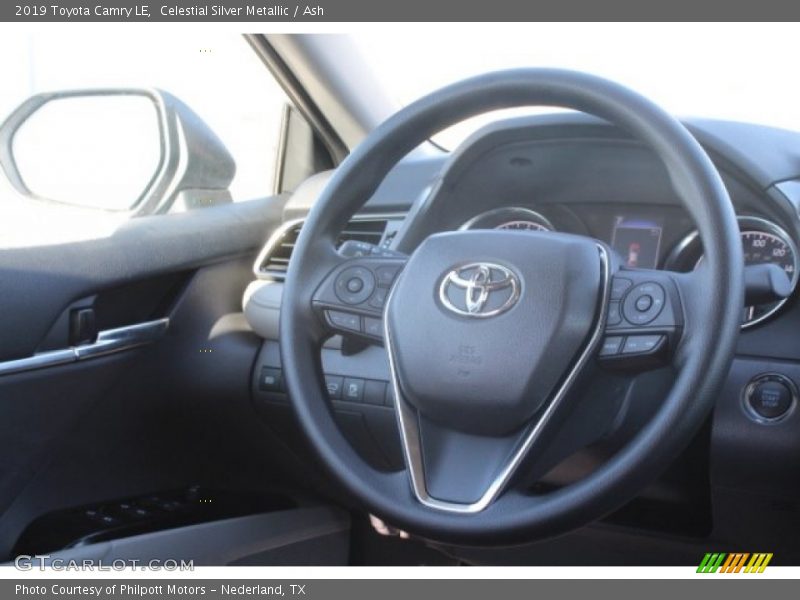 Celestial Silver Metallic / Ash 2019 Toyota Camry LE