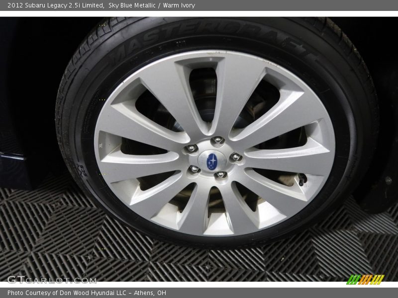 Sky Blue Metallic / Warm Ivory 2012 Subaru Legacy 2.5i Limited