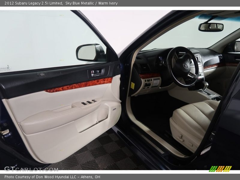 Sky Blue Metallic / Warm Ivory 2012 Subaru Legacy 2.5i Limited