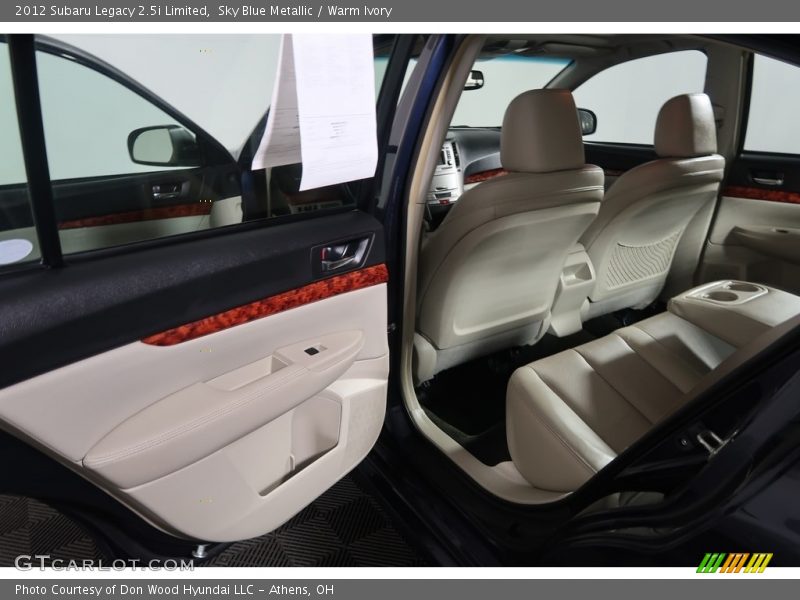 Sky Blue Metallic / Warm Ivory 2012 Subaru Legacy 2.5i Limited