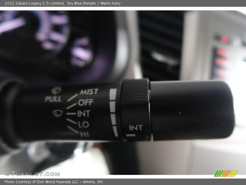 Sky Blue Metallic / Warm Ivory 2012 Subaru Legacy 2.5i Limited