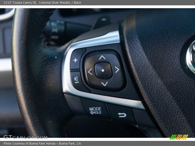 Celestial Silver Metallic / Black 2015 Toyota Camry SE