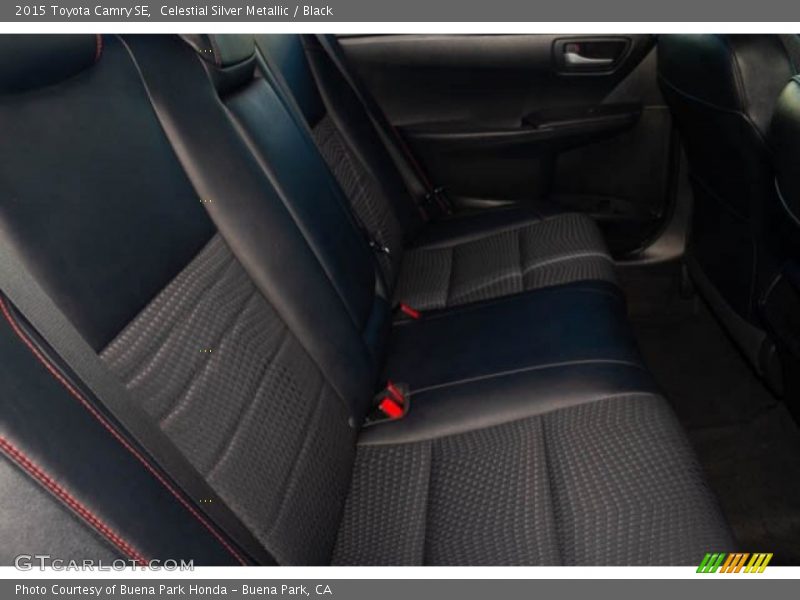 Celestial Silver Metallic / Black 2015 Toyota Camry SE