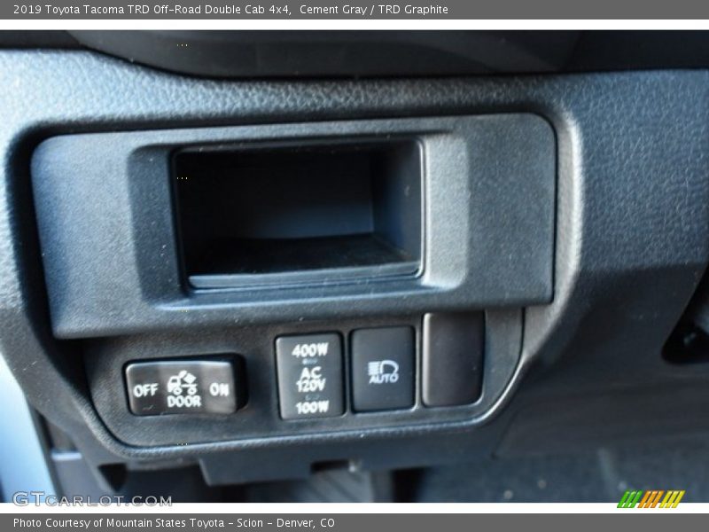 Cement Gray / TRD Graphite 2019 Toyota Tacoma TRD Off-Road Double Cab 4x4