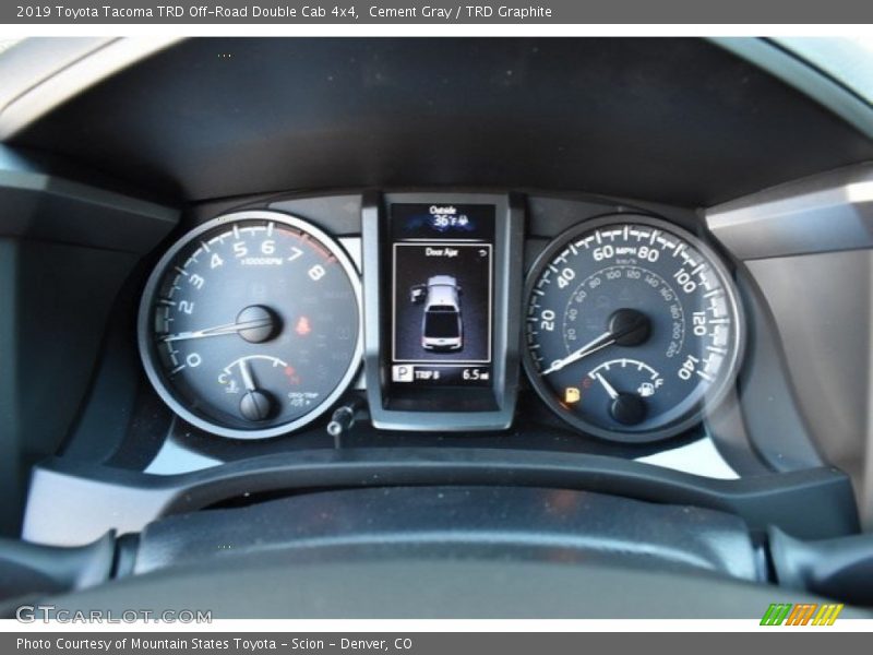 Cement Gray / TRD Graphite 2019 Toyota Tacoma TRD Off-Road Double Cab 4x4