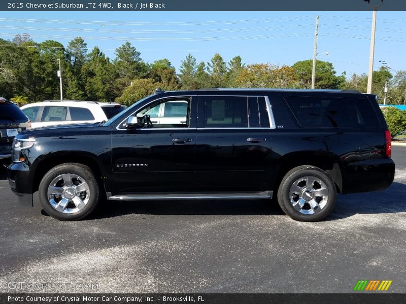 Black / Jet Black 2015 Chevrolet Suburban LTZ 4WD
