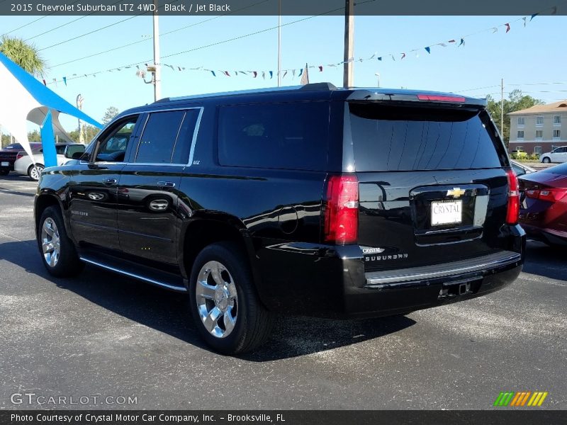 Black / Jet Black 2015 Chevrolet Suburban LTZ 4WD