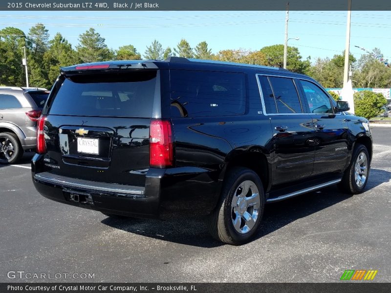 Black / Jet Black 2015 Chevrolet Suburban LTZ 4WD