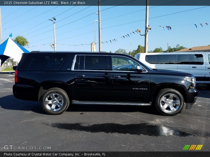 Black / Jet Black 2015 Chevrolet Suburban LTZ 4WD