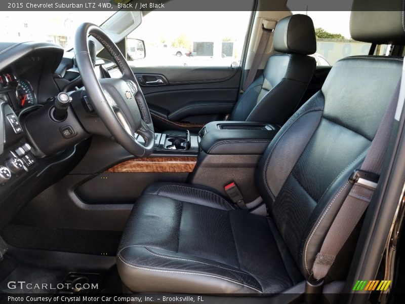 Black / Jet Black 2015 Chevrolet Suburban LTZ 4WD
