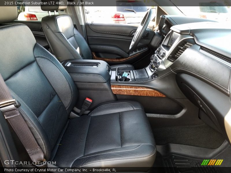 Black / Jet Black 2015 Chevrolet Suburban LTZ 4WD