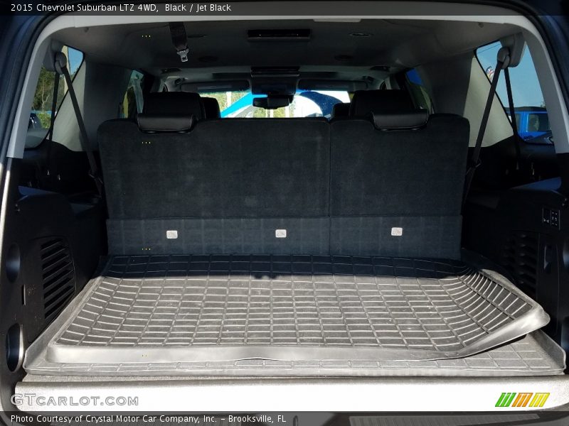 Black / Jet Black 2015 Chevrolet Suburban LTZ 4WD
