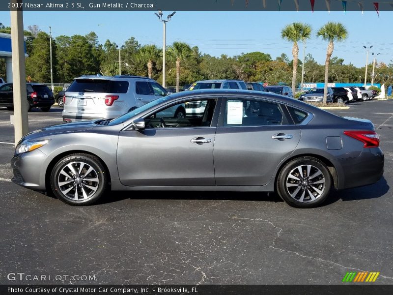 Gun Metallic / Charcoal 2017 Nissan Altima 2.5 SL