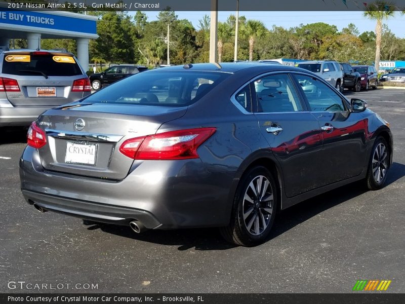 Gun Metallic / Charcoal 2017 Nissan Altima 2.5 SL