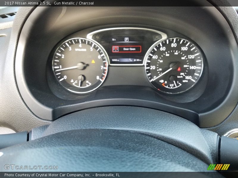Gun Metallic / Charcoal 2017 Nissan Altima 2.5 SL
