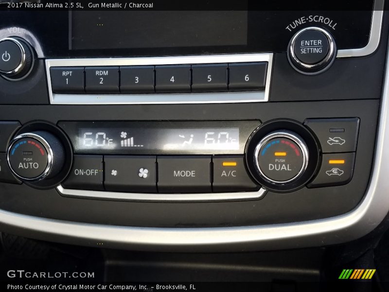 Gun Metallic / Charcoal 2017 Nissan Altima 2.5 SL