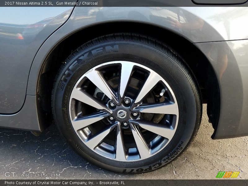 Gun Metallic / Charcoal 2017 Nissan Altima 2.5 SL