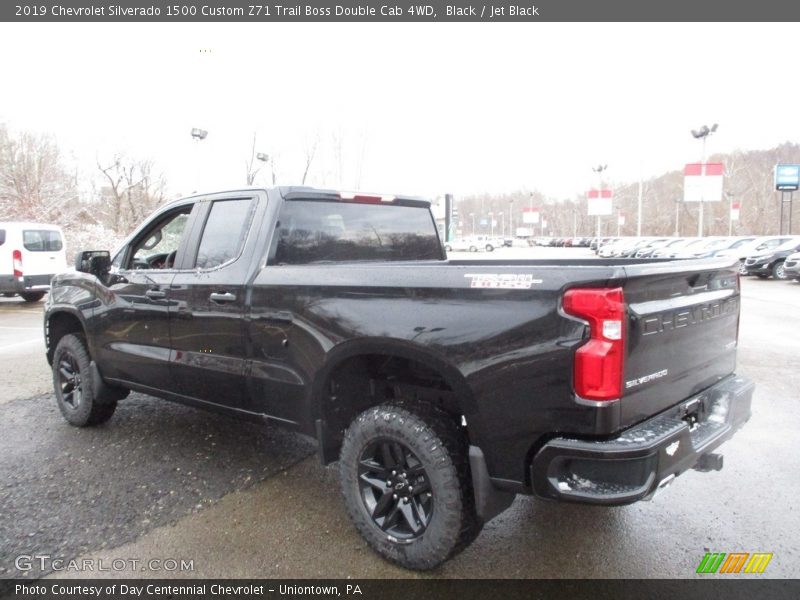 Black / Jet Black 2019 Chevrolet Silverado 1500 Custom Z71 Trail Boss Double Cab 4WD