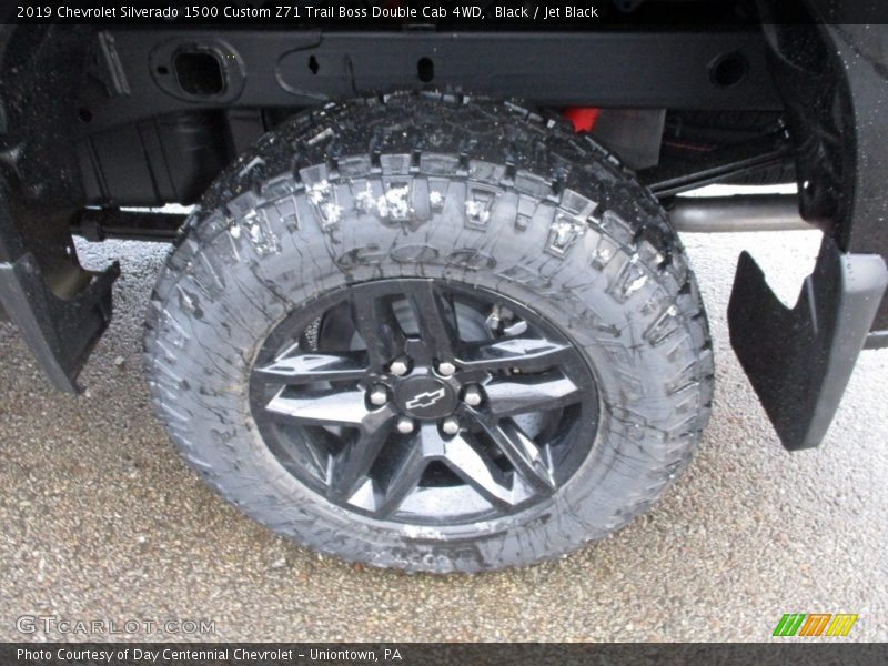 Black / Jet Black 2019 Chevrolet Silverado 1500 Custom Z71 Trail Boss Double Cab 4WD