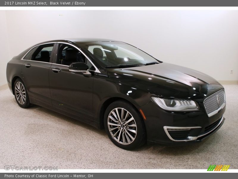 Black Velvet / Ebony 2017 Lincoln MKZ Select
