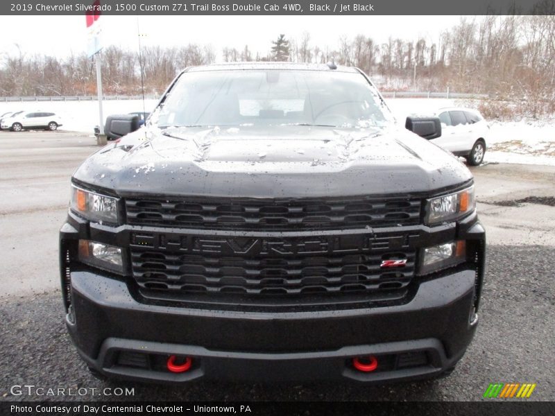 Black / Jet Black 2019 Chevrolet Silverado 1500 Custom Z71 Trail Boss Double Cab 4WD