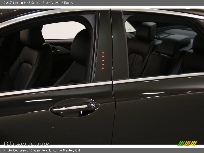 Black Velvet / Ebony 2017 Lincoln MKZ Select