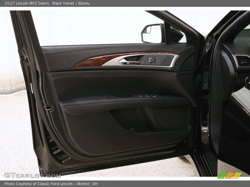 Black Velvet / Ebony 2017 Lincoln MKZ Select
