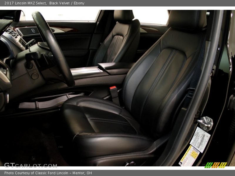 Black Velvet / Ebony 2017 Lincoln MKZ Select
