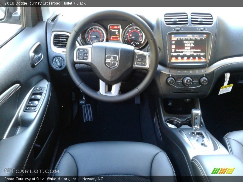 Billet / Black 2018 Dodge Journey Crossroad